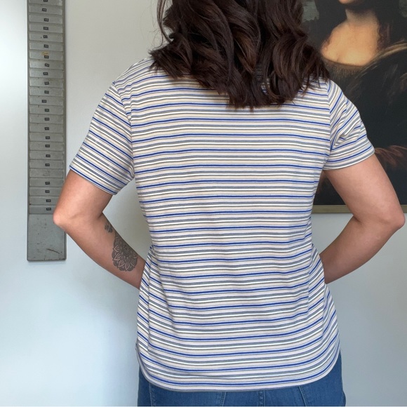 Baxter & Wells 90’s striped tee - Picture 3 of 4